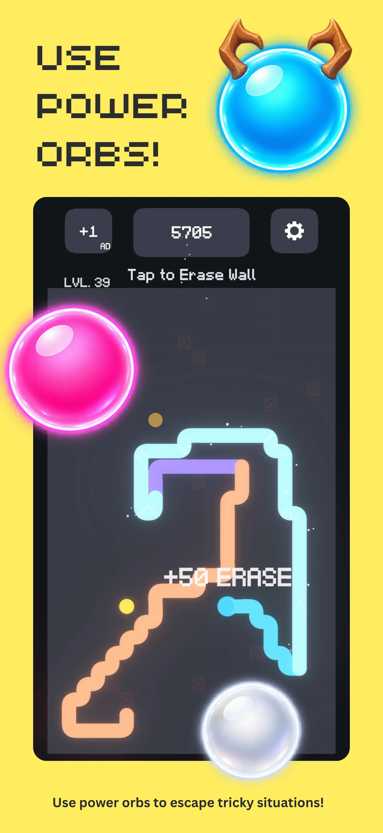 The Can't Cross Paths power orb board