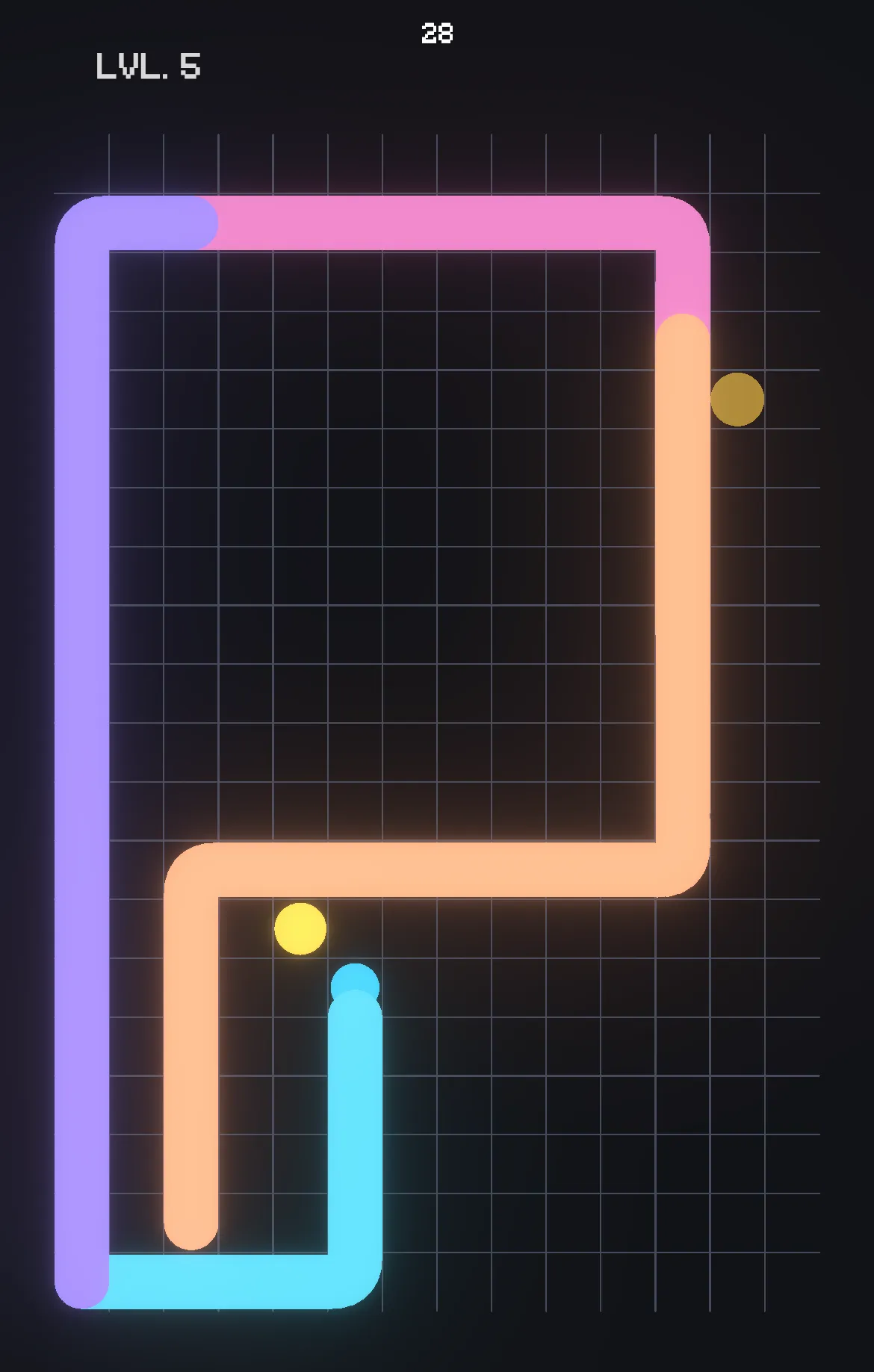 Level 5 walkthrough board
