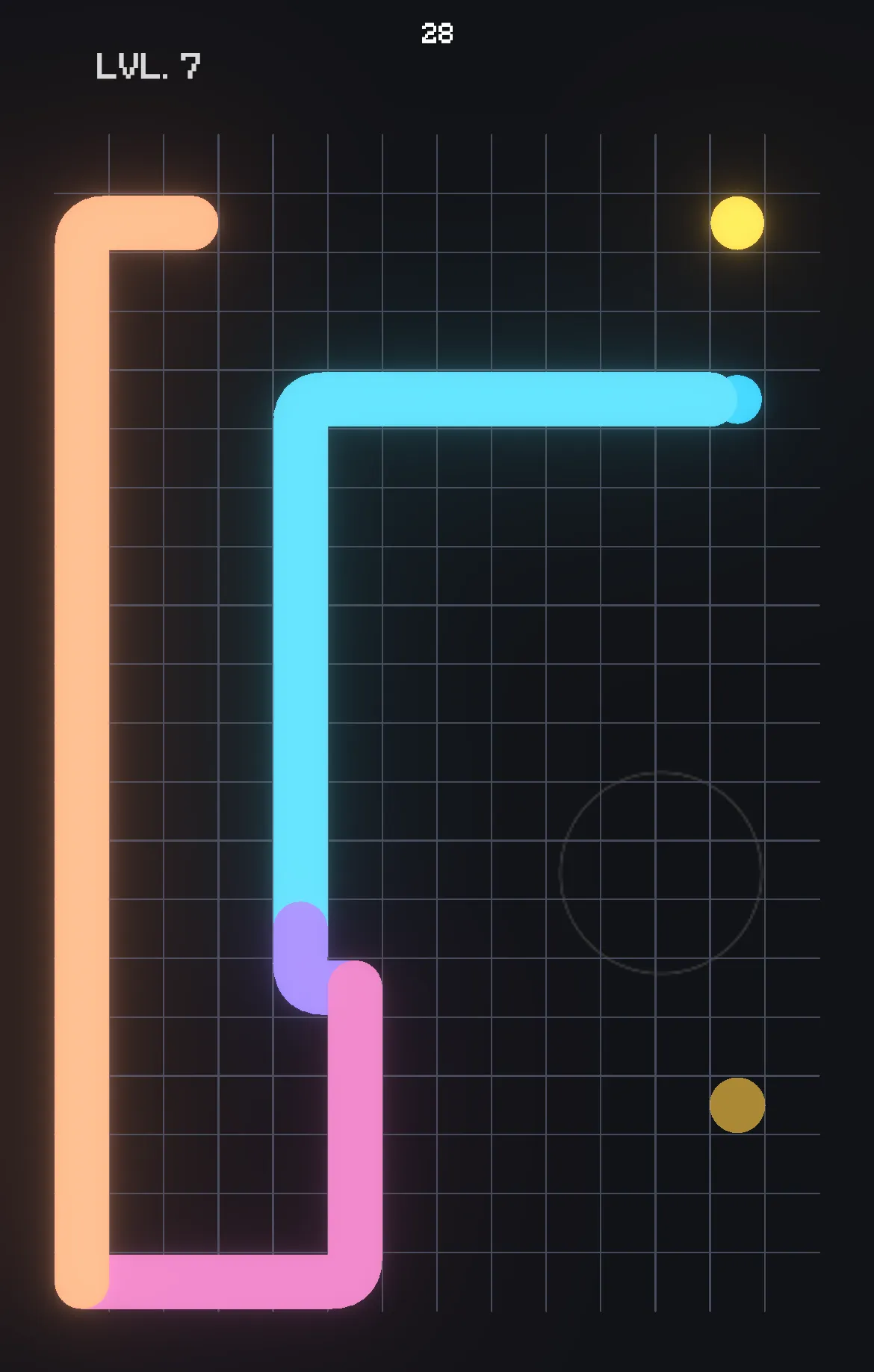 Level 7 walkthrough board