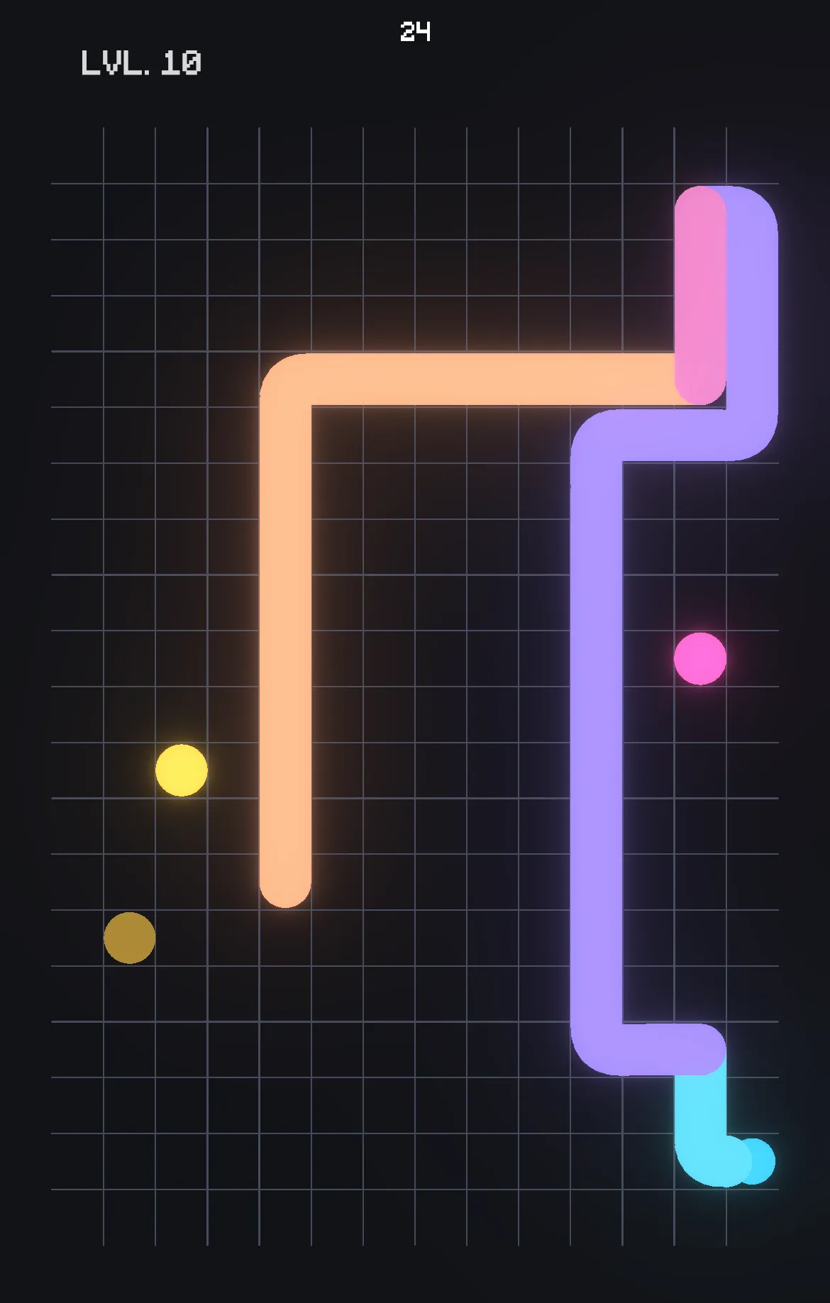 Level 10 walkthrough board