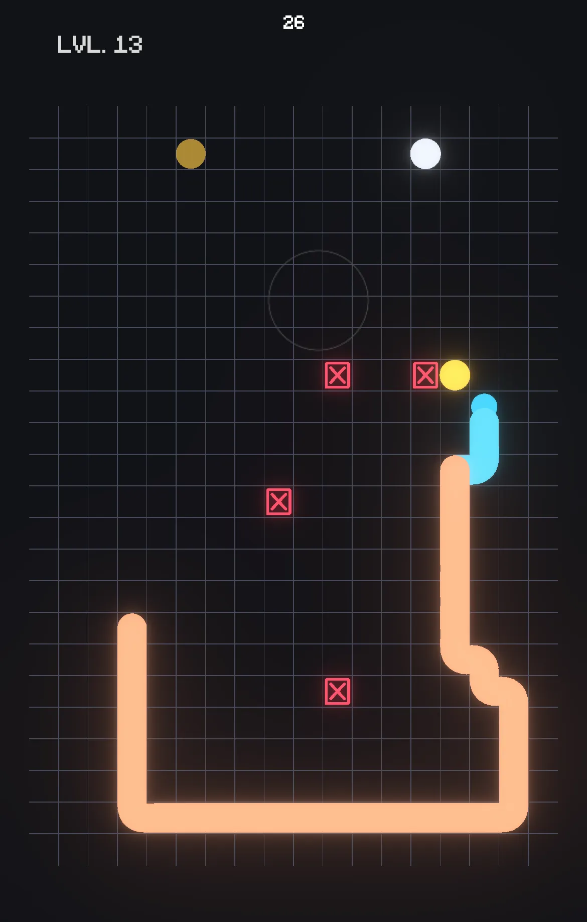Level 13 walkthrough board