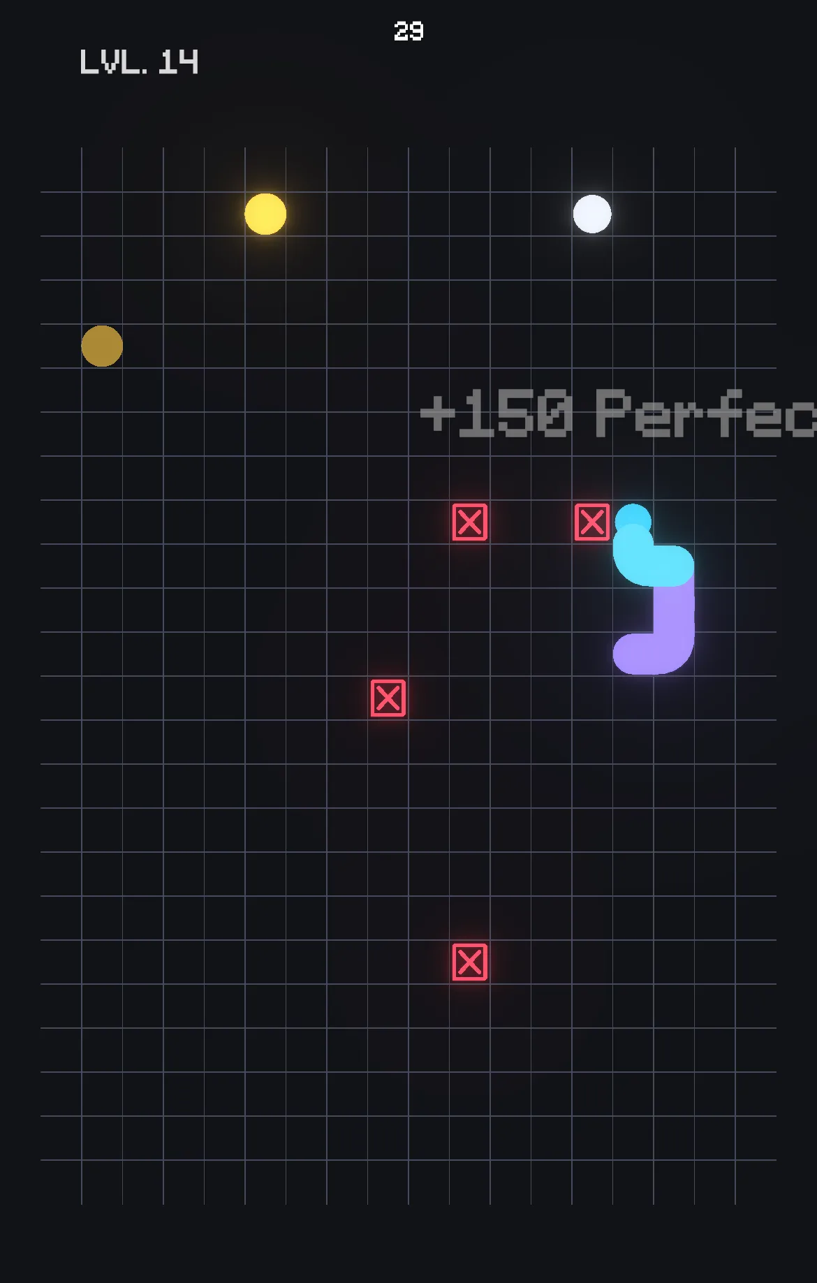 Level 14 walkthrough board